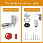 Bak Bo Windproof Door Stoppers 1 Pack Adjustable Bottom of Door Holder Indoor - Image 2