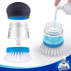 MR.SIGA Soap Dispensing Palm Brush Storage Set, Kitchen Brush - Image 8