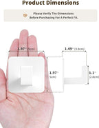 Square Self Adhesive Towel Hooks - Image 5