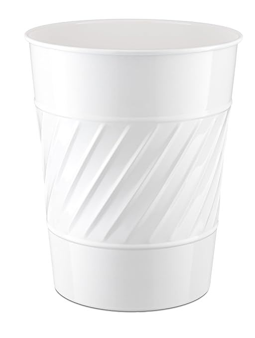 Monarch Abode Metal Bathroom Trash Can – Waste Basket by MonarchAbode