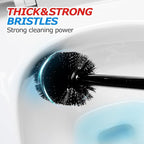 3Pack 2 in 1 Toilet Brush and Plunger Set, Extended Handle Plunger, Toilet Bowl - Image 5