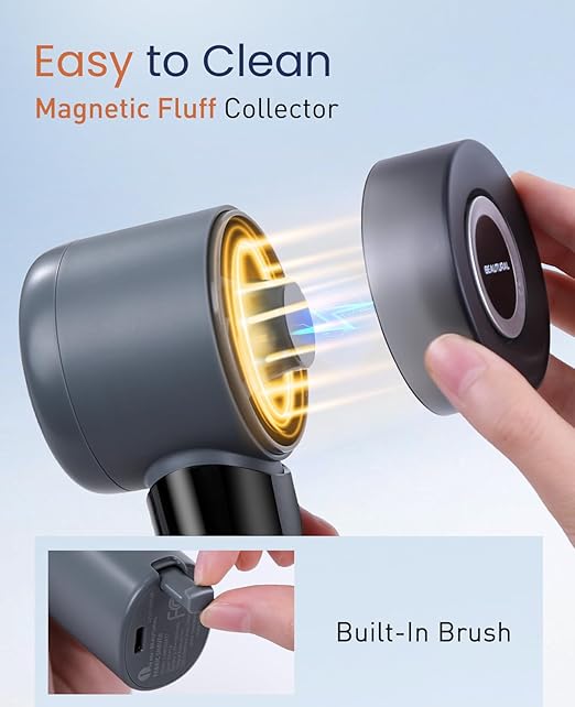 BEAUTURAL Fabric Shaver and Lint Remover, Rechargeable Electric Sweater Shaver - Image 5
