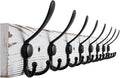 32.2'' Large Coat Rack Wall Mount Coat Hooks by Kuhome
