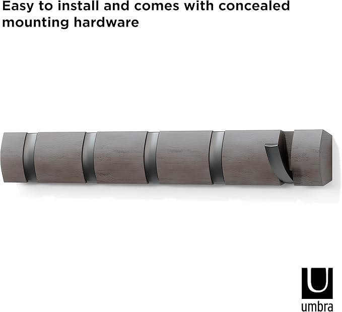 Umbra Flip Wall-Mounted Coat Rack - Image 7