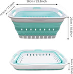 SAMMART 42L Collapsible Plastic Laundry Basket - Image 3