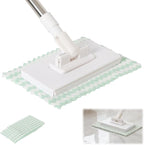 Disposable Dust Mop with 10 Reusable Cloths, Mini Foldable Mop, No-Touch Attach by Unknown