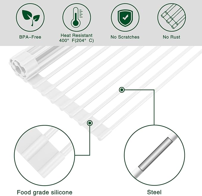 Roll Up Dish Drying Rack - Image 5