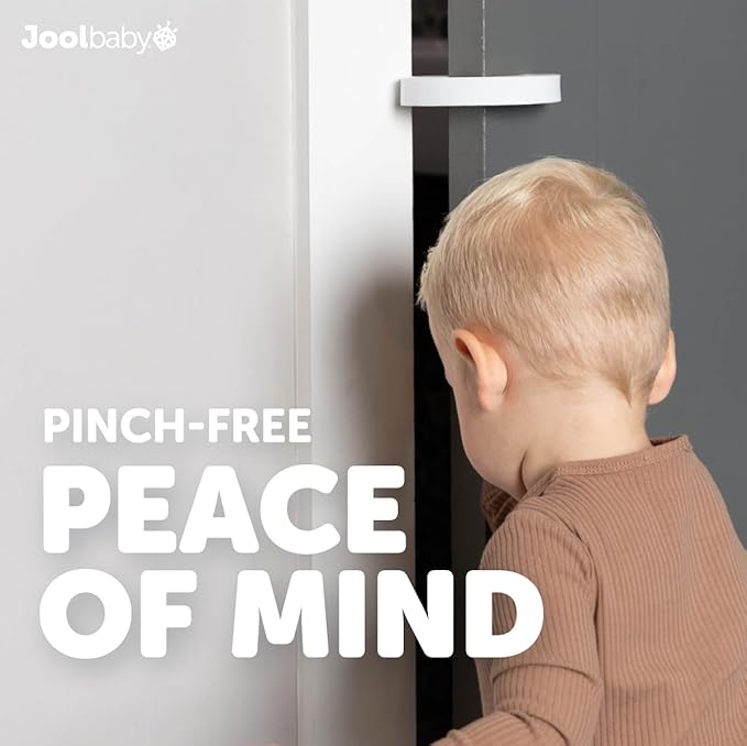 Jool Baby Door Pinch Guards – Slam Preventer – Babyproof Doors to Avoid Pinched - Image 6