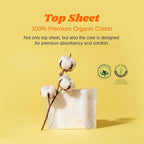 Livlit Large Size Ultra Thin Sanitary Pads, 100% Organic Cotton from Texas - Image 4