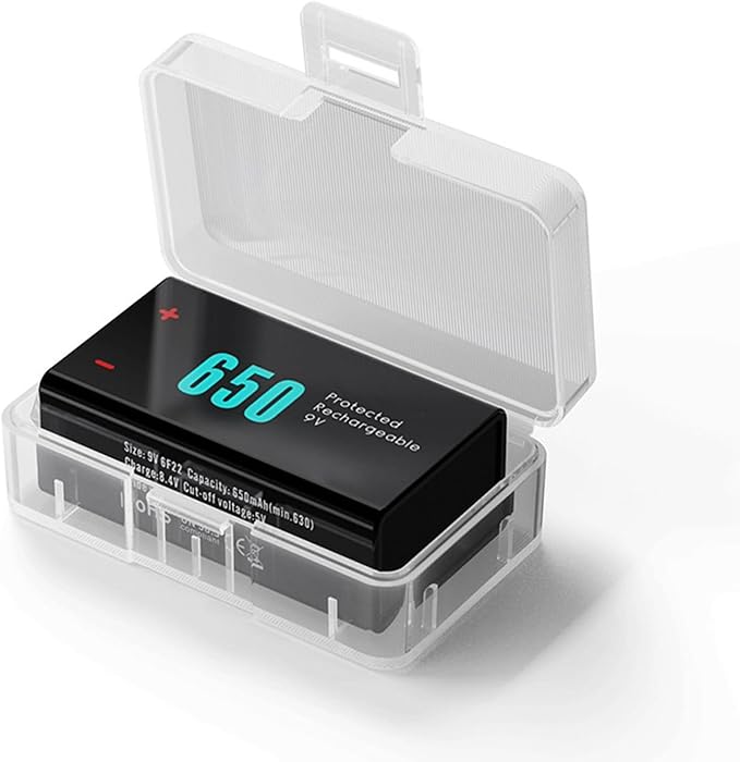 Heyiarbeit Battery Organizer Box PP Battery Storage Case Battery Holder Storage - Image 4