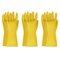 BOOMJOY Rubber Cleaning Gloves, Heavy Duty Dishwashing Gloves, Reusable Medium by BOOMJOY