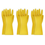 BOOMJOY Rubber Cleaning Gloves, Heavy Duty Dishwashing Gloves, Reusable Medium by BOOMJOY