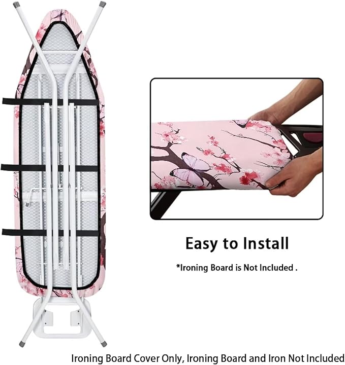 Ironing Board Cover Standard Size 15x54 inch, Hook and Loop Easy to Install and - Image 5