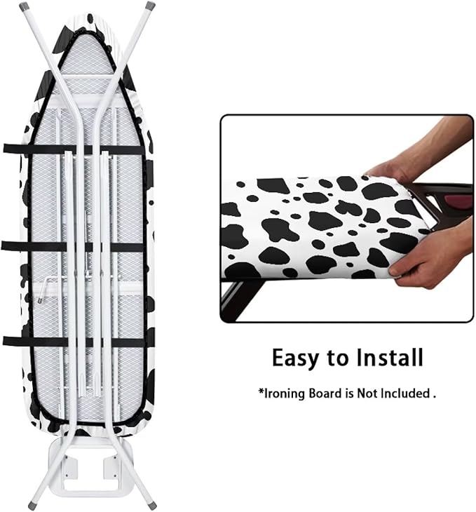 Ironing Board Cover, Cow Ironing Board Cover, Ironing Mat, Iron Board Cover - Image 4