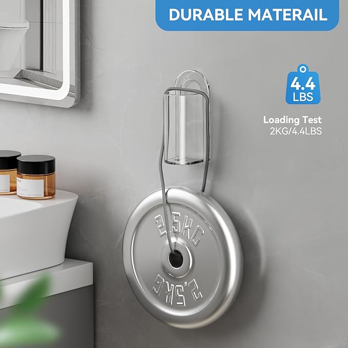 MOPMS Electric Toothbrush Holders, Wall Mounted Tooth Brushing Holder - Image 2