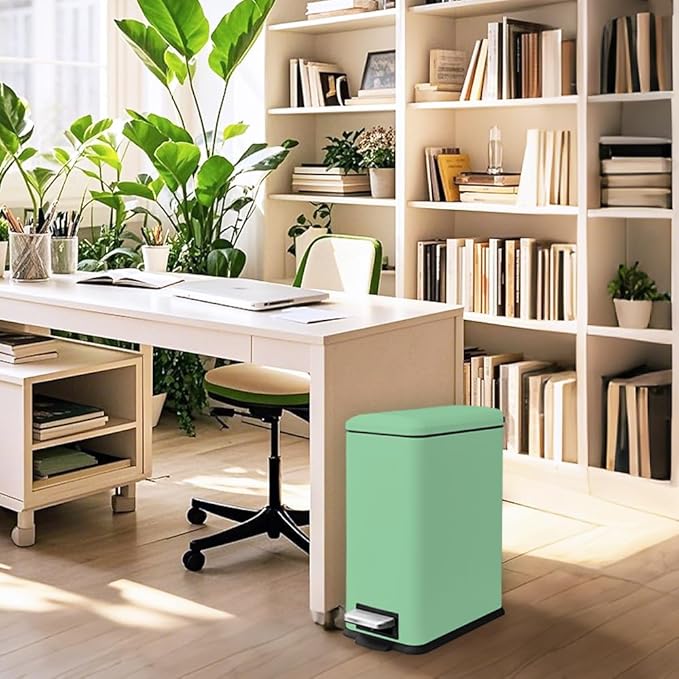Bathroom Trash Can, 1.3 Gallon Small Trash Can - Image 8