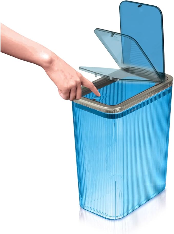 Glad Bathroom Trash Can, 2.6 Gallon - Image 3