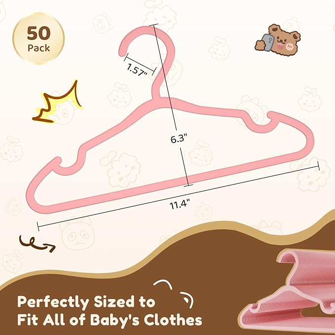 Plastic Kids Hangers - Image 2