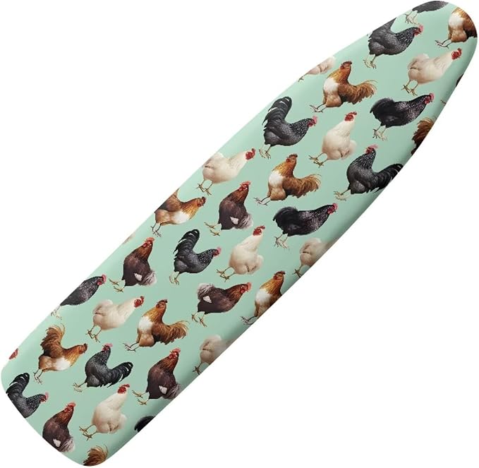 Rooster Ironing Board Cover Heat Reflective Stain Resistant Ironing Board Covers by Unknown