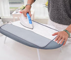 SheeChung 12.5"x32" Small Table Top Ironing Board Cover and Pad, Fits Mini - Image 4