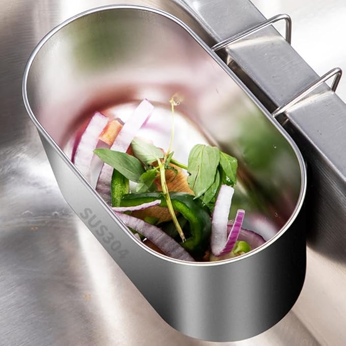 Stainless Steel Sink Drain Strainer Basket - Image 8