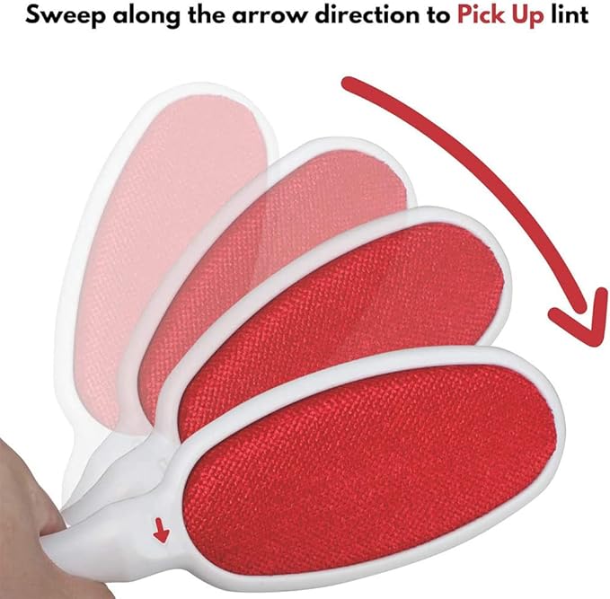 Lint Remover Brush, Magic Velvet Lint and Pet Hair Remover Effectively Removes - Image 4