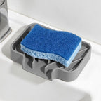 GUUKIN Sponge Holder for Kitchen Sink, 3.5"×5" Silicone Dish Drying Mat by GUUKIN