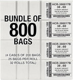 Aluf Plastics High Density Trash Bags, 60 Gallon, 17 Micron, - Image 2