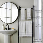 SKL Home Casual Fringe Bath Towel Set - Image 6