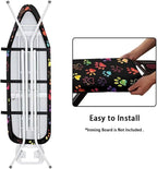 Sprowallow Colorful Paw Print Standard Size Iron Board Cover Elastic Edge - Image 4