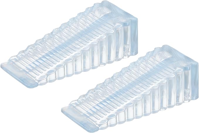 uxcell 2 Pcs Door Stoppers for Bottom of Door, 28mm/1.10 Inch Door Stops by uxcell