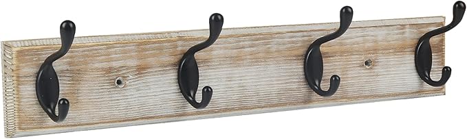 Coat Rack Wall Mounted, Entryway Wall Coat Rack by YTJG