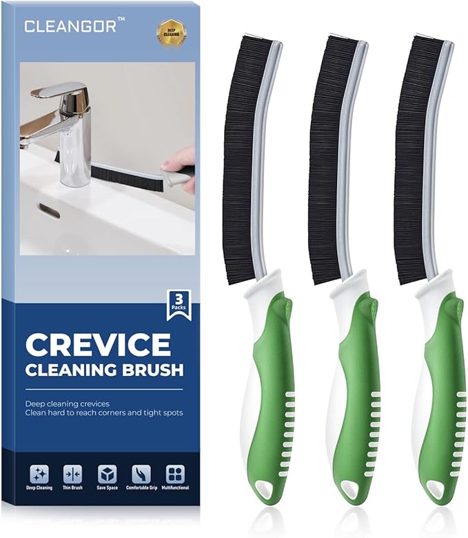 Crevice Cleaning Brushes, Scrub Brush by Cleangor