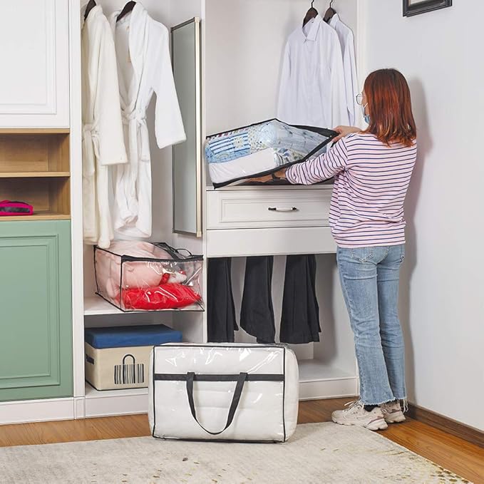 Clear Clothes Storage Bag Organizer - Image 7