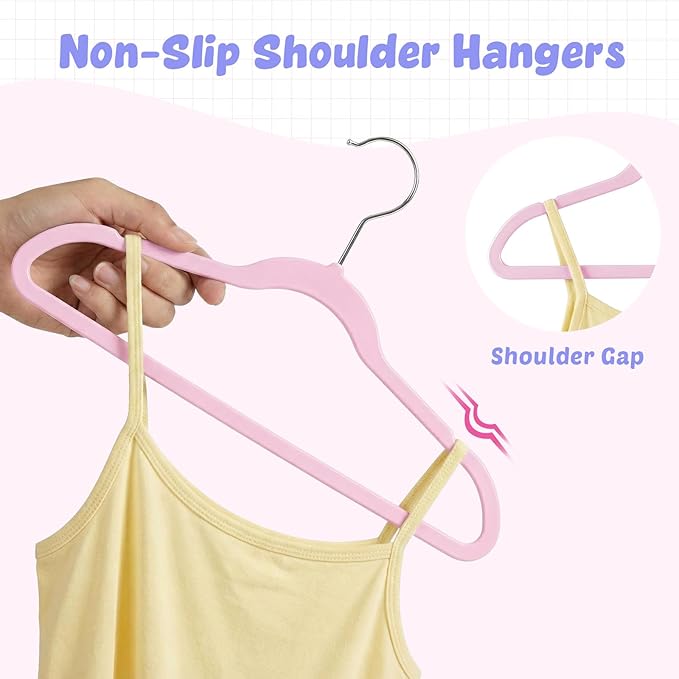 HOUSE DAY 13.5 Inch Kids Hangers 50 Pack - Image 8