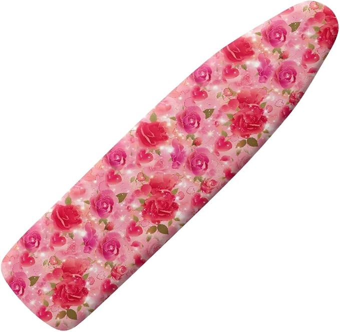 Rose Design Extra Thick Ironing Board Covers by Oamsistay