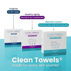 Clean Skin Club Blemish Control Clean Towels® XL, Travel Pack, Face Towels - Image 10