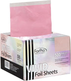 ForPro Professional Collection Vivid Rose Embossed Foil Sheets, Pop-Up Foil by ForProProfessionalCollection