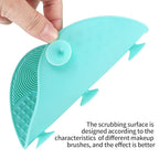 4 Pcs Silicone Make Up Brush Cleaning Mat, Makeup Brush Cleaner Mats, Cosmetic - Image 3
