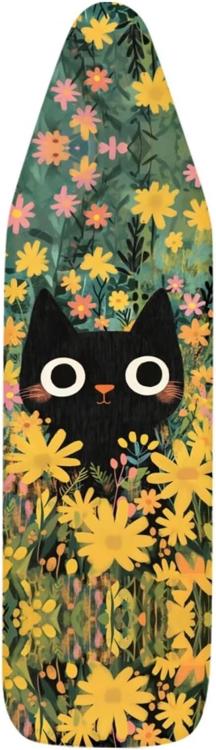 Cat Flower Ironing Board Cover and Pad, 16x55 Inches Standard Size Heavy Duty - Image 7