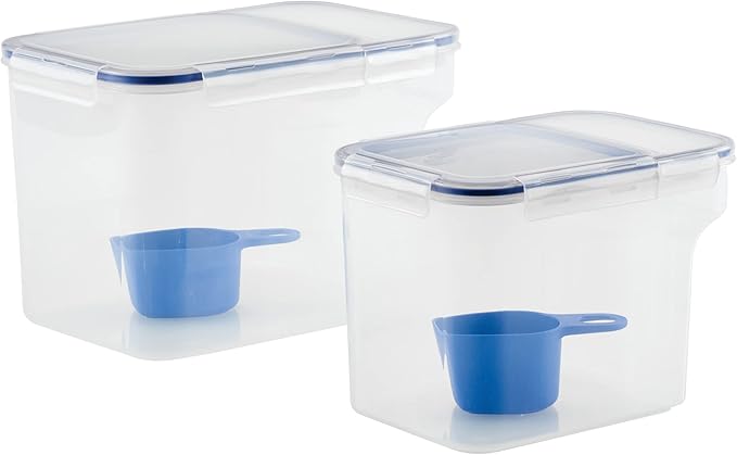 LocknLock Easy Essentials Food Storage Container and Scoop Set/Food Storage Bin - Image 7