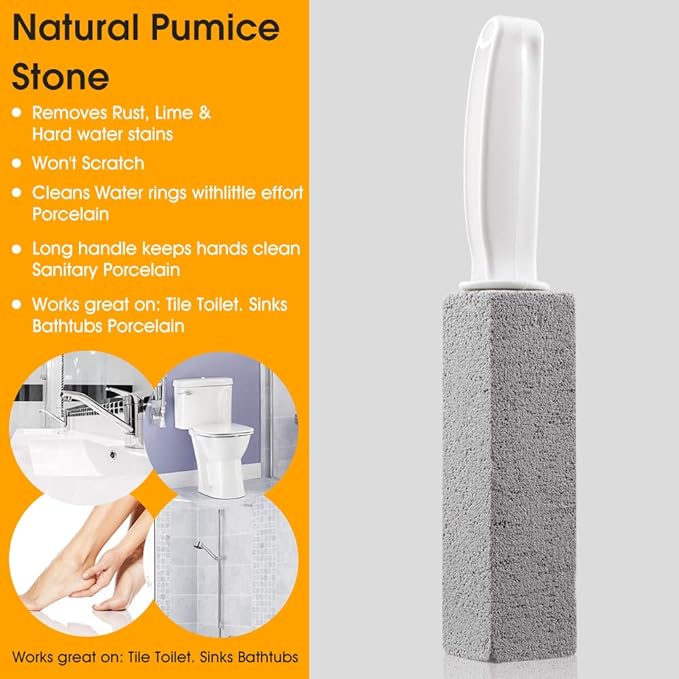 2 Pack Pumice Stone Toilet Bowl Cleaner - Image 3
