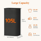 Lifewit 105L Large Laundry Basket - Image 3