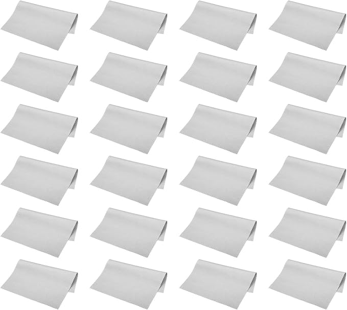 PATIKIL Eyeglass Microfiber Cleaning Cloth 7"x6", 24 Pack Glasses Cleaning by PATIKIL