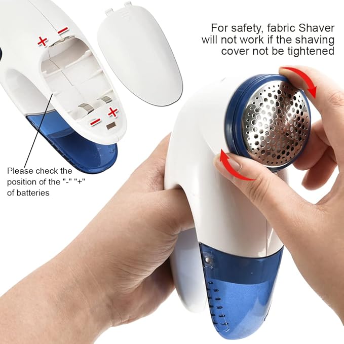 Fabric Shaver ， Lint Remover Fabric defuzzer Clothes Shaver - Image 3