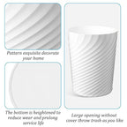 4Pcs Small Trash Can, Wastebasket Recycling Bin, Round Garbage Can, Plastic - Image 3