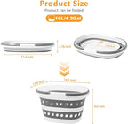 2 Pack Compact Collapsible Laundry Basket, Small Size Pop-Up Hamper Perfect - Image 2