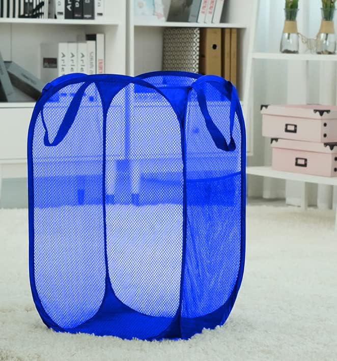 Mesh Laundry Hamper, Pop Up Laundry Basket, Collapsible Clothes Storage Bin - Image 6