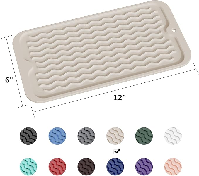 ZLR Silicone Sponge Holder & Sink Caddy Tray - Image 6