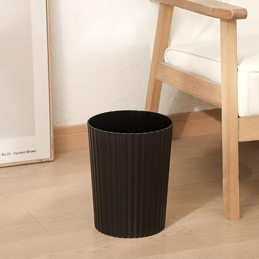 JiatuA Small Trash Can Plastic Wastebasket Round Garbage Container Bin - Image 4